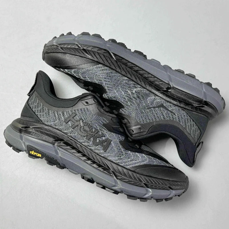 HOKA Mafate Speed 4 – Black & Charcoal Grey