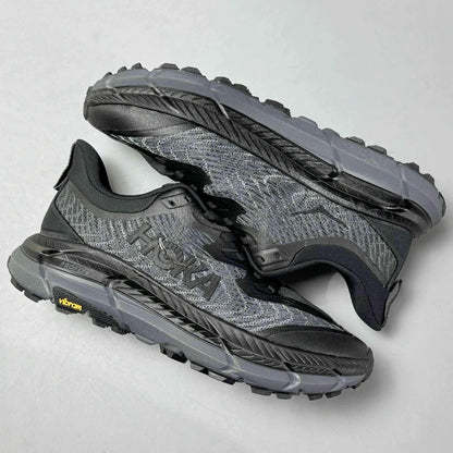 HOKA Mafate Speed 4 – Black & Charcoal Grey
