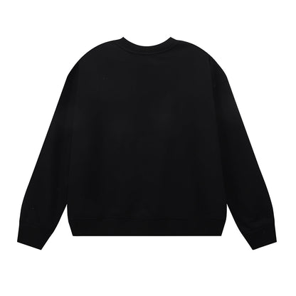 Purple  Men's Long-Sleeve T-shirt Sweatshirt 1136