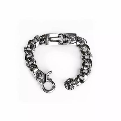 クロムハーツ ダガーIDファンシーリンク クリップブレスレット -6