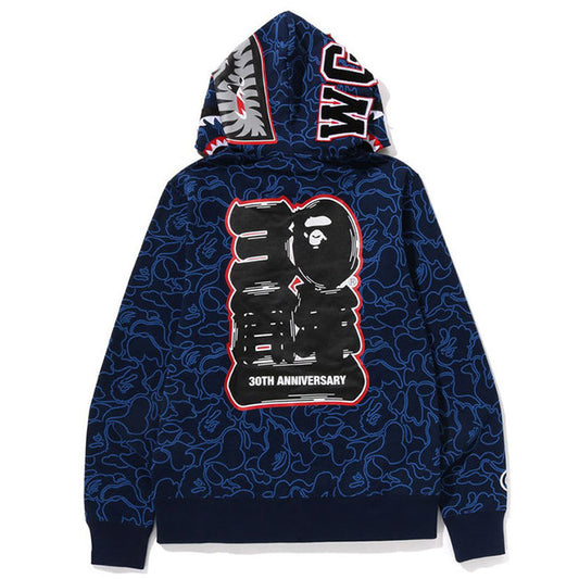 BAPE シャーク フルジップフーディー
