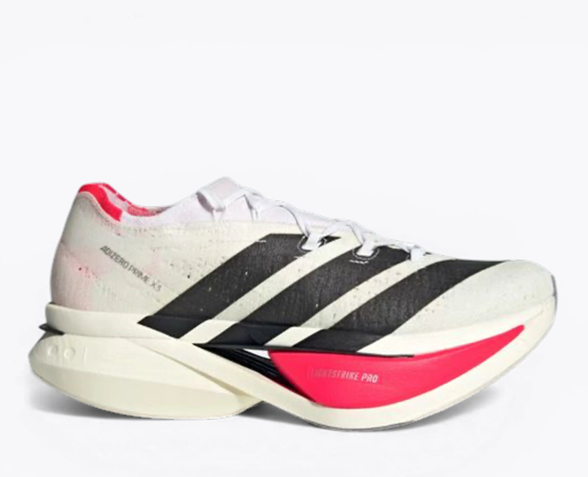 Adidas Adizero Prime X3 Strung – Cloud White / Lucid Red