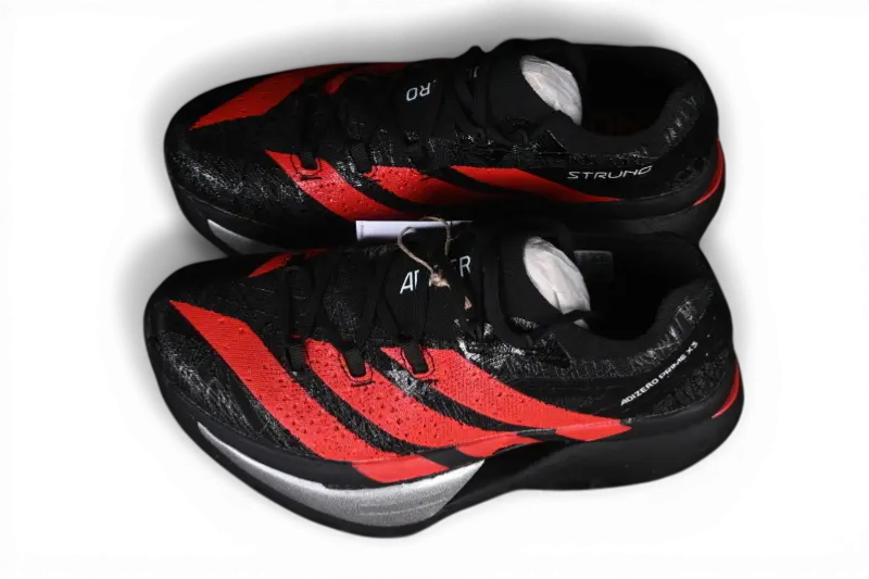 Adidas Adizero Prime X3 Strung Mercedes-AMG – Black / Lucid Red