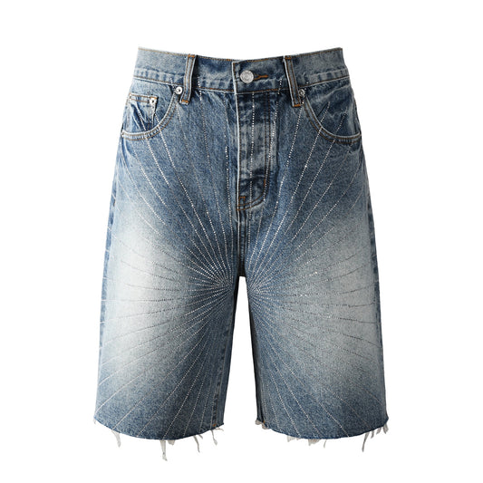 LILA Shorts Kristalle 5100