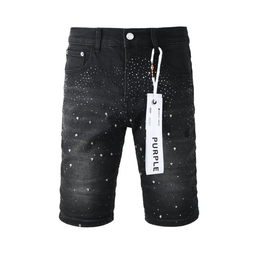 LILA Shorts Kristalle 5106