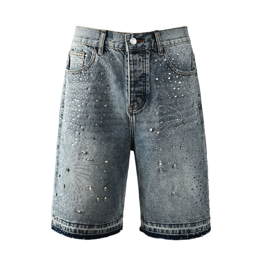 Lila Shorts Kristalle 5102