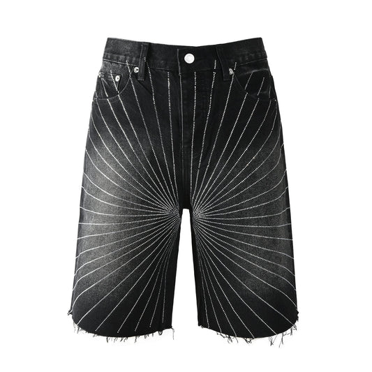 LILA Shorts Kristalle 5104