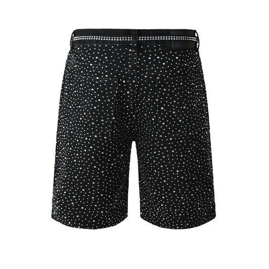 LILA Shorts Kristalle 5095