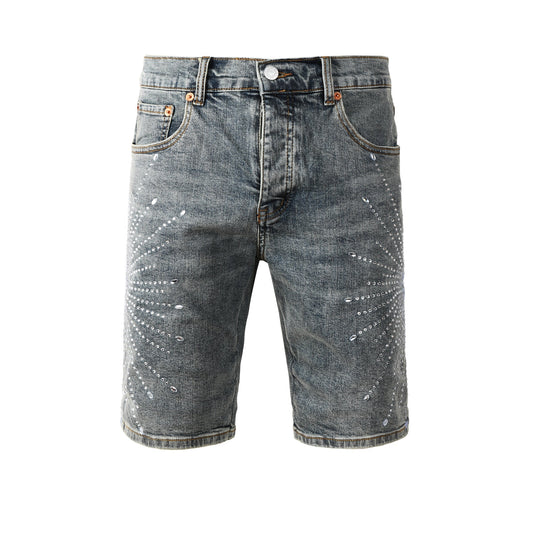 LILA Shorts Kristalle 5093