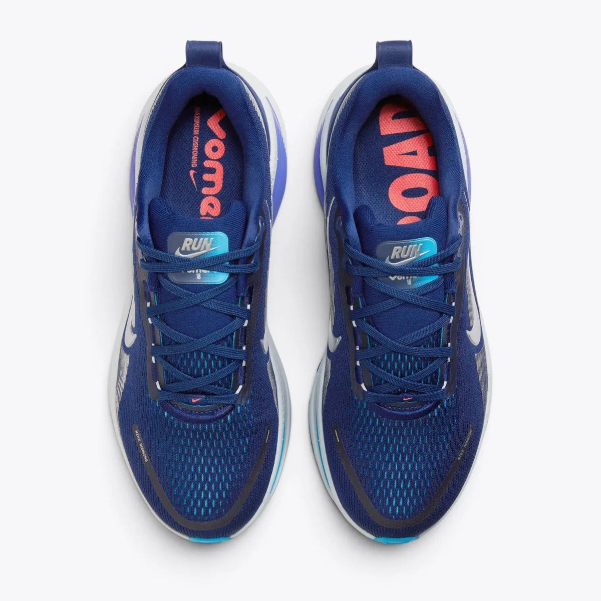 Nike Vomero 18 Road Running Shoes - Blue Void / Blue Lightning