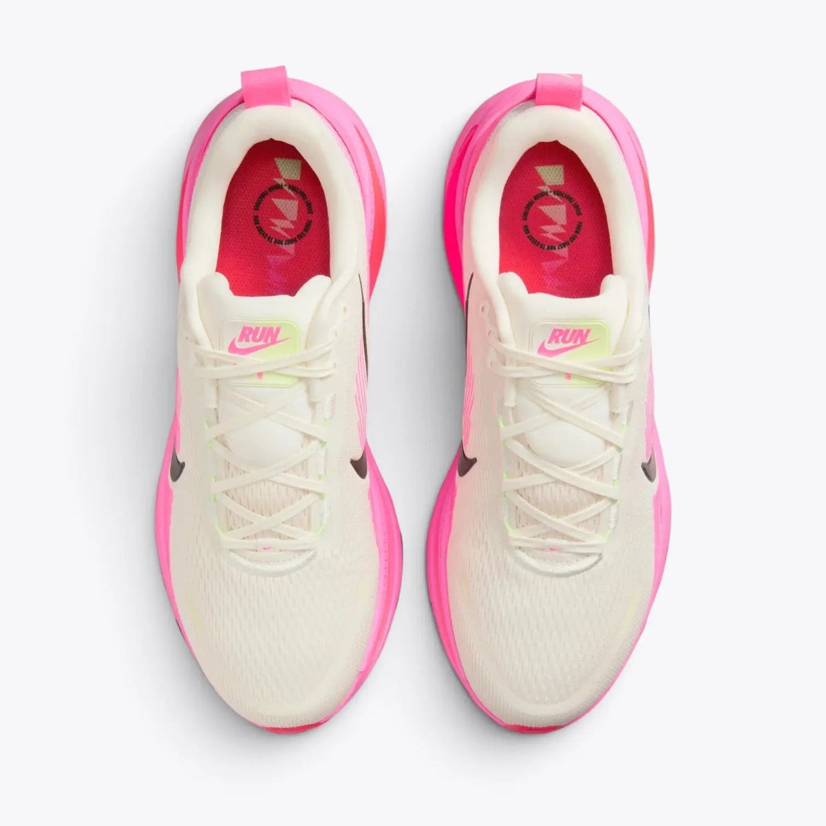 Nike Vomero 18 Road Running Shoes - Sail / Hyper Pink