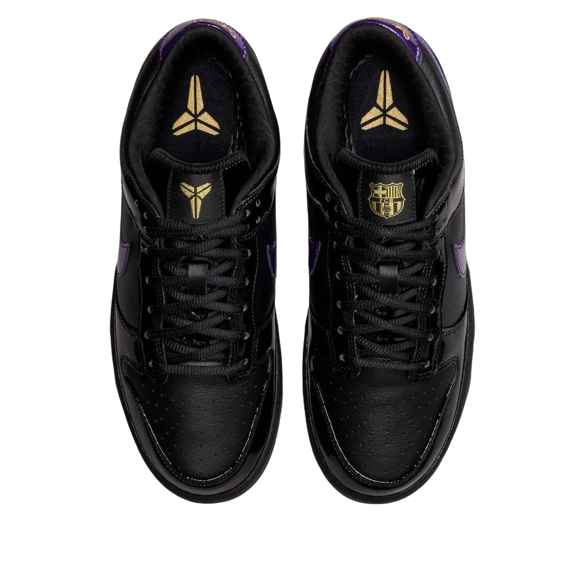 Nike x FC Barcelona Kobe Dunk Low Protro 'Black Field Purple' (IV7508-001)