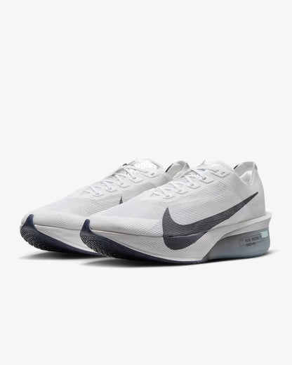 Nike Vaporfly 4 Road Racing Shoes - White / Obsidian Mist