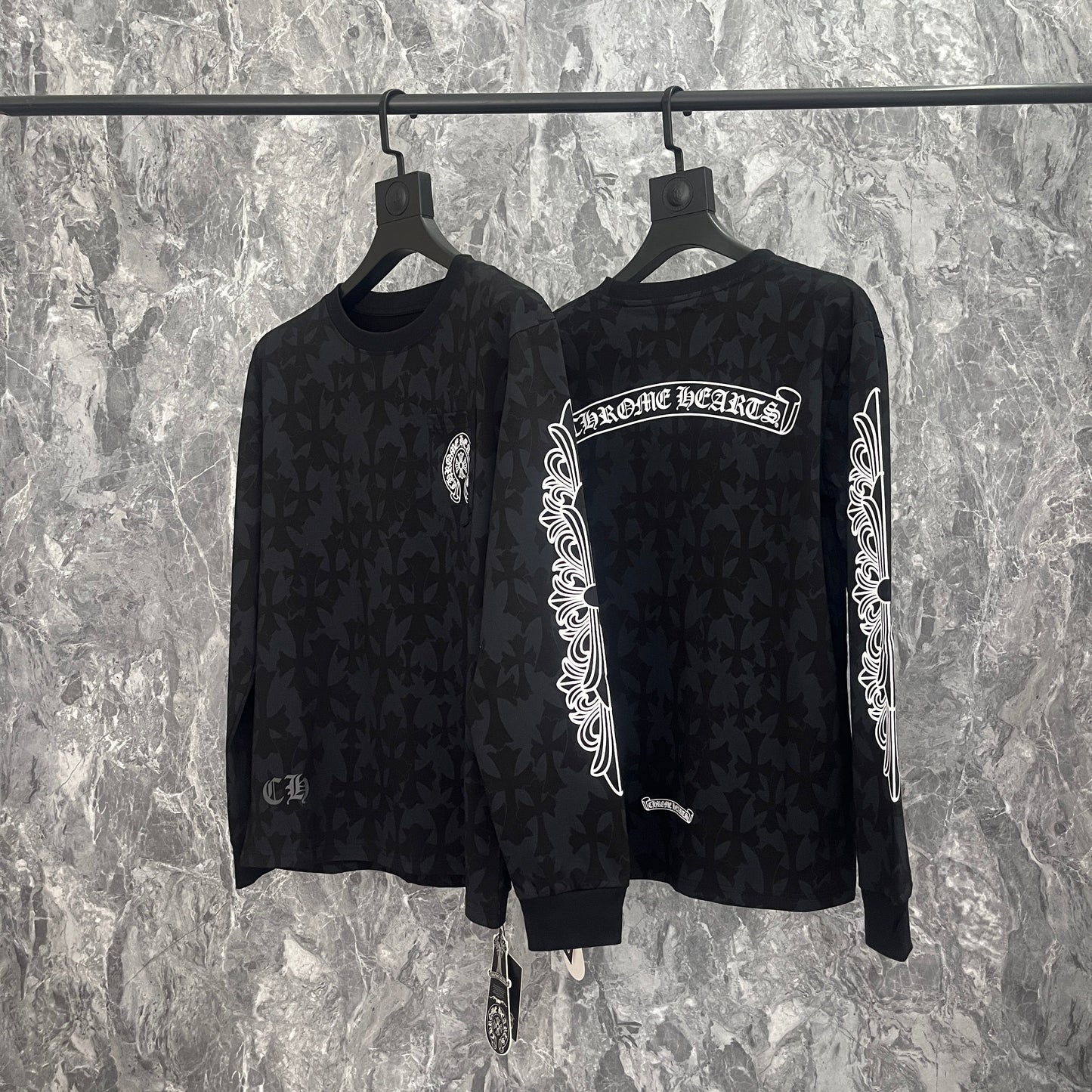 クロムハーツ メンズ 長袖Tシャツ スウェットシャツ K9019