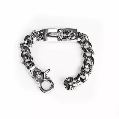 クロムハーツ ダガーIDファンシーリンク クリップブレスレット -6