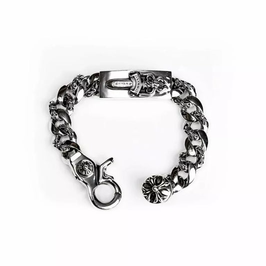 クロムハーツ ダガーIDファンシーリンク クリップブレスレット -6