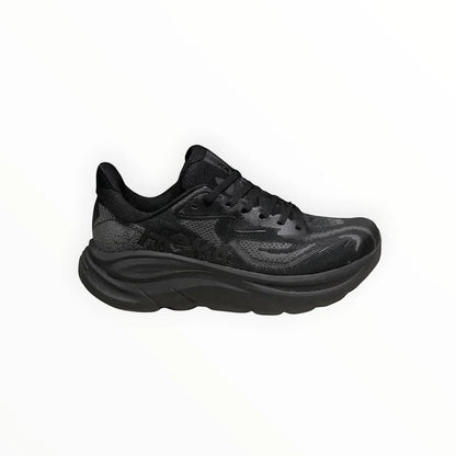 HOKA Clifton 10 – Black & Charcoal