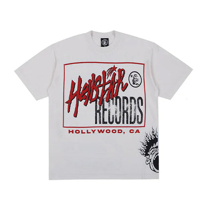 ヘルスターレコーズ ハリウッドグラフィックTシャツ