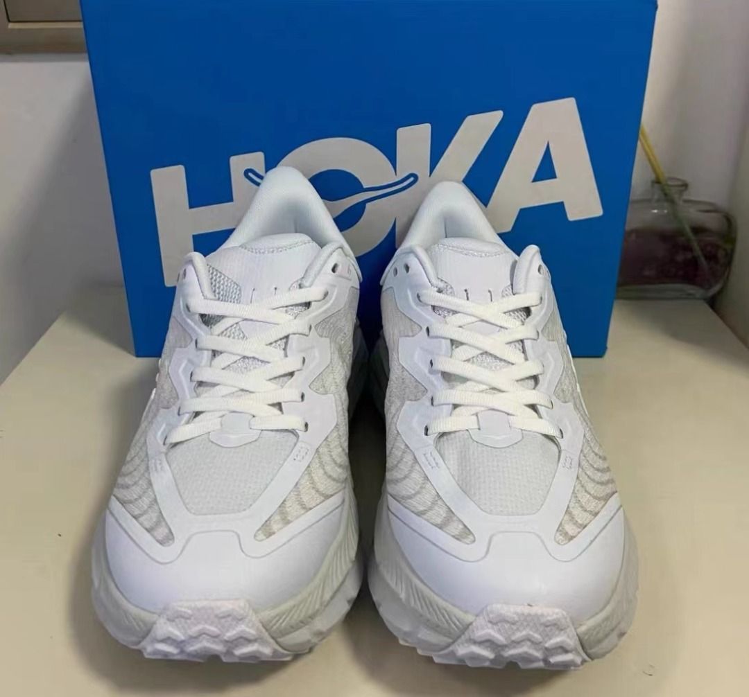 HOKA Mafate Speed 4 – White & Cream